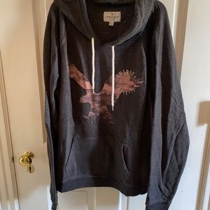 American Eagle hoodie gray xxl